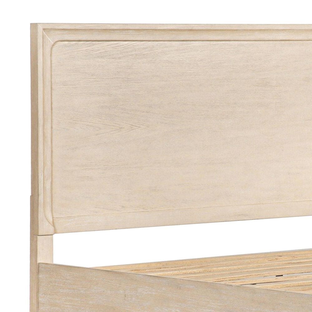 Furniture of America Sandnes King Platform Bed in Light Oak and Bronze, , large