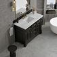James Martin Vanities Brookfield 48" Single Bathroom Vanity in Black Onyx with 3 cm Ethereal Noctis Silestone Top, Rectangle Sink and FreePower Wireless Charger, , large