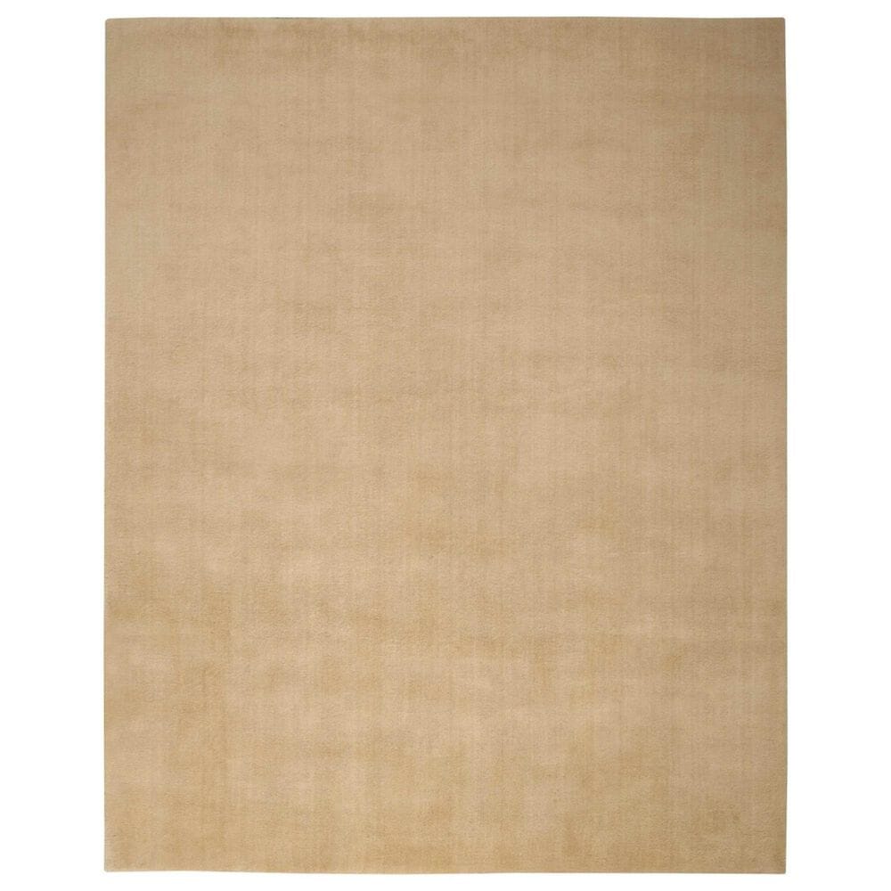 Nourison Plush Cloud 8"6" x 11"6" Camel Area Rug, , large