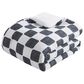 Hampton Park Miley 5-Piece Full/Queen Comforter Set in Black and White, , large