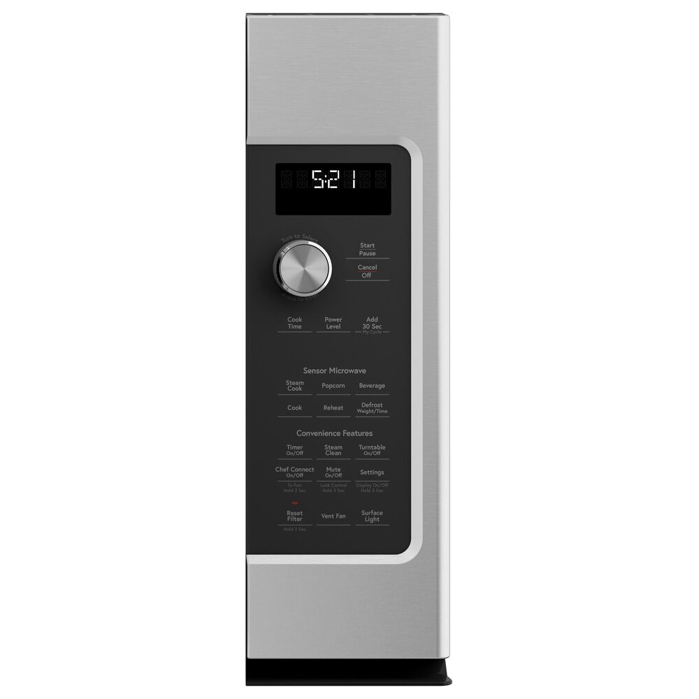 Cafe 4-Piece Kitchen Package with 22.1 Cu. Ft. French Door Refrigerator and Electric Range in Stainless Steel, , large
