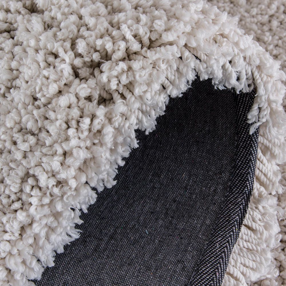 Central Oriental Alpaca Shag Light Beige 5&#39; x 7&#39;6&quot; Area Rug, , large