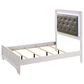 Crown Mark Lyssa Full Bed with Nightstand in White, , large