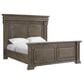 Mayberry Hill Kings Court 4 Piece King Panel Bedroom Set in Grey, , large