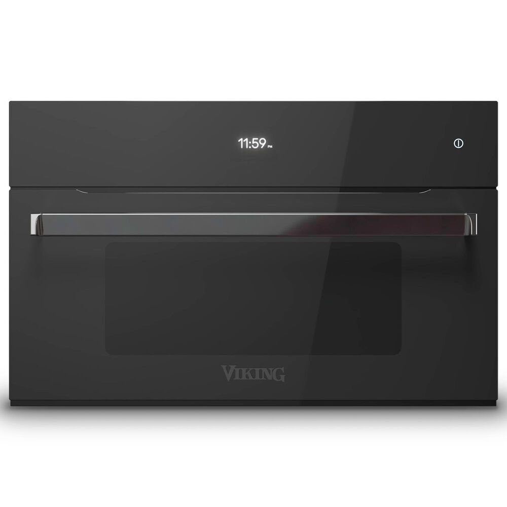 Viking Range RVL 30" Steam Convection Oven in Black Glass, , large