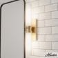 Hunter Lenlock 22" 2-Light Vanity with Cased White Shade in Alturas Gold, , large
