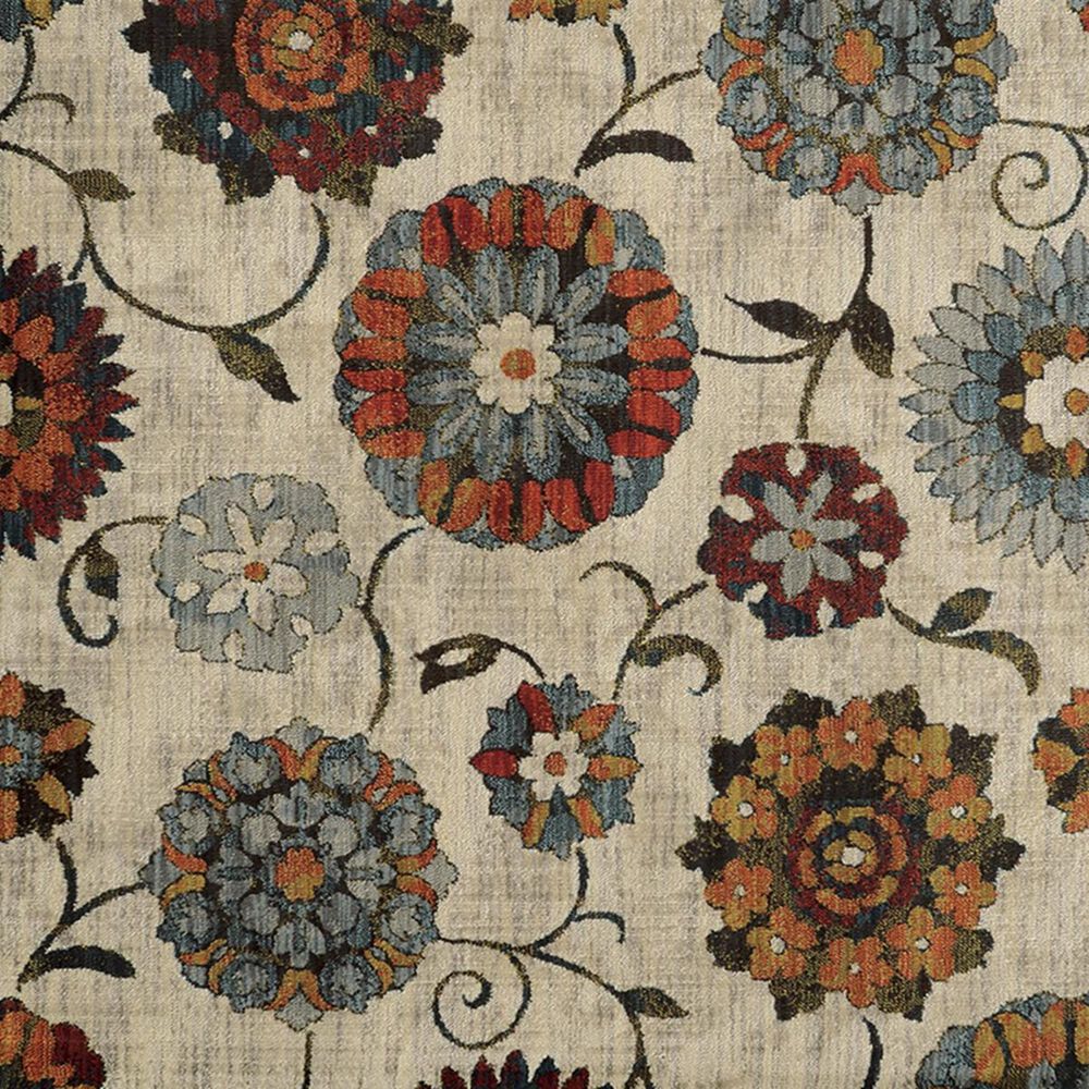 Oriental Weavers Sedona 6361A 9&#39;10&quot; x 12&#39;10&quot; Ivory Area Rug, , large