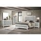 Titanic Furniture Artic Twin Panel Bed in Gray and White, , large