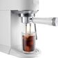 DeLonghi Dedica Duo 35 Oz Espresso Machine with Cold Brew in Vanilla, , large