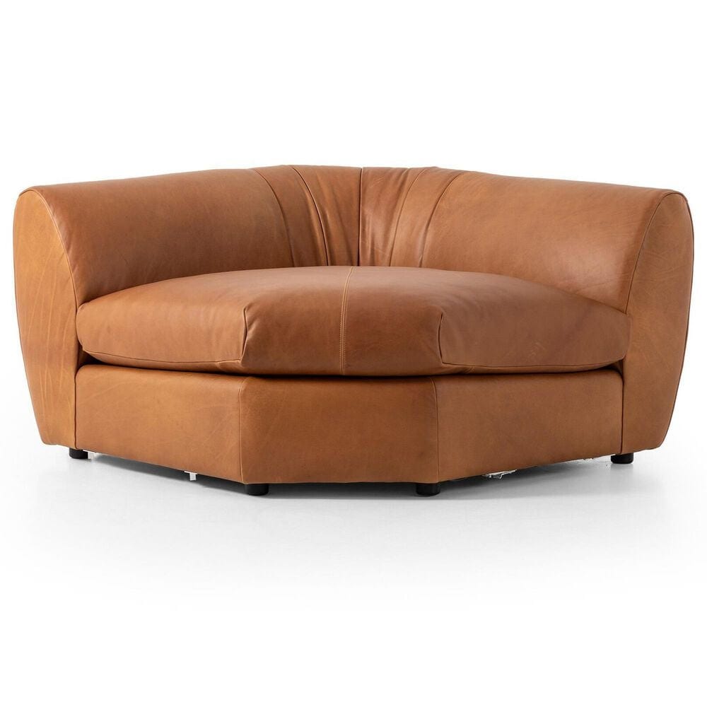 Four Hands Saldana 5PC Sectional-Lorento Cognac, , large