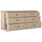 Chapel Hill Huntington 6-Drawer Dresser in Beach Grass, , large