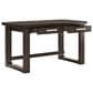 Ashley Breckington 2-Piece Desk and Bookcase Set in Dark Brown, , large