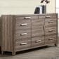 New Heritage Design Harrisburg 9-Drawer Dresser Only in Walnut, , large