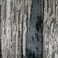 Feizy Micah Silver and Black 3"11" x 6" Area Rug, , large