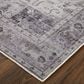 Feizy Percy 5"3" x 7"6" Gray and Ivory Area Rug, , large