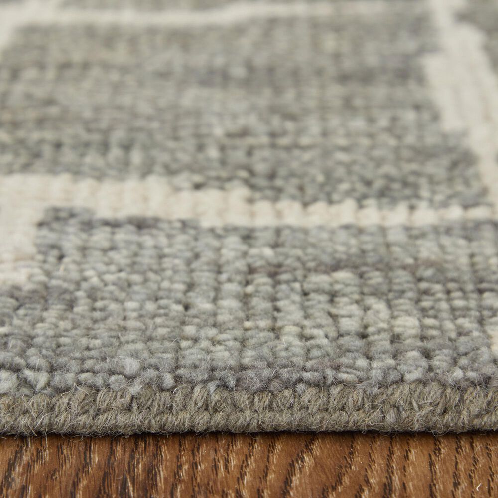 Feizy Sutton 5&#39;6&quot; x 8&#39;6&quot; Pewter and Green Area Rug, , large
