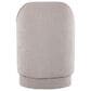 Lumisource Marla Upholstered Vanity Stool in Grey, , large