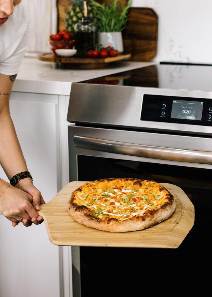 Frigidaire Gallery 30&quot; Freestanding Gas Convection Range with Stone-Baked Pizza in Stainless Steel, , large