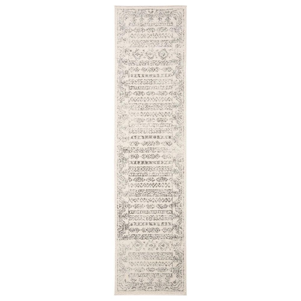 Safavieh Tulum TUL271A 2" x 7" Ivory and Grey Runner, , large
