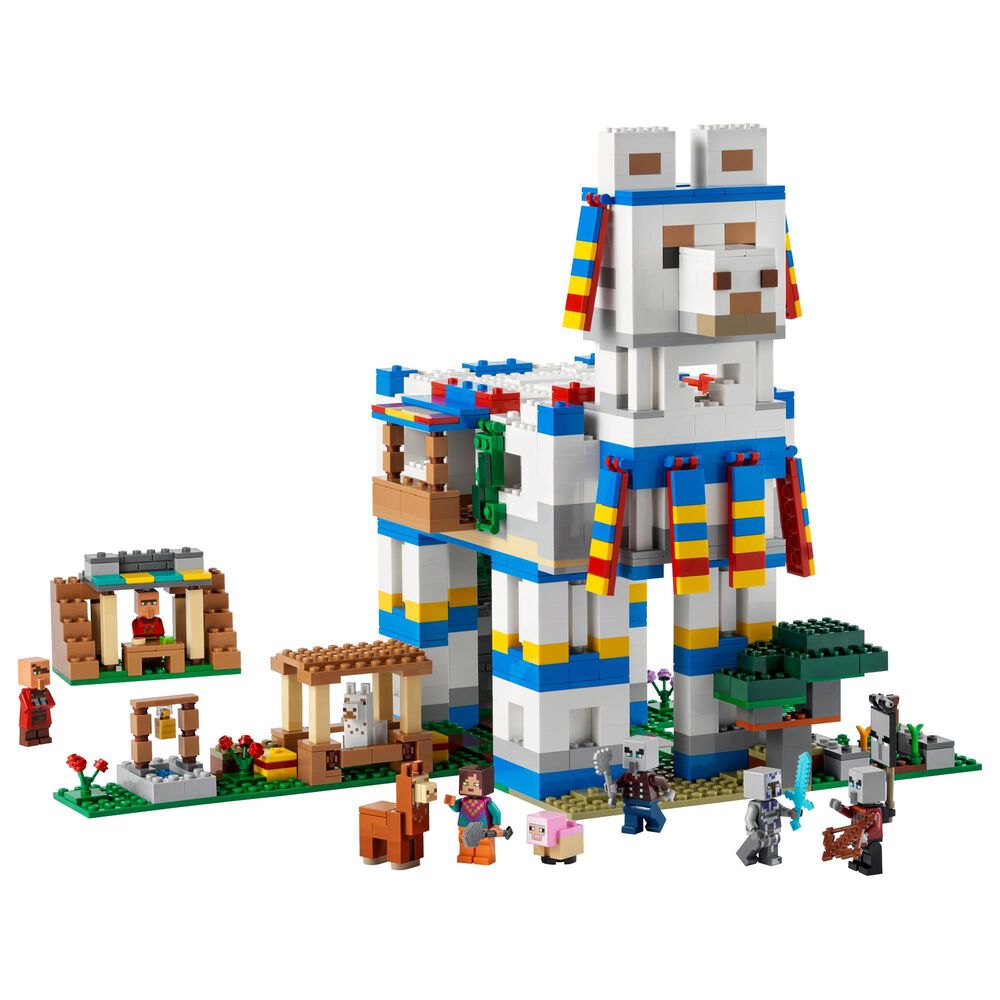 LEGO Minecraft The Llama Village Building Set, , large