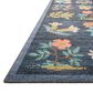 Rifle Paper Co. x Loloi Rosa Hawthorne 2"3" x 3"9" Navy Area Rug, , large