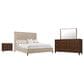 Hooker Furniture Archives 4-Piece King Panel Bedroom Set in Liber Oat, , large