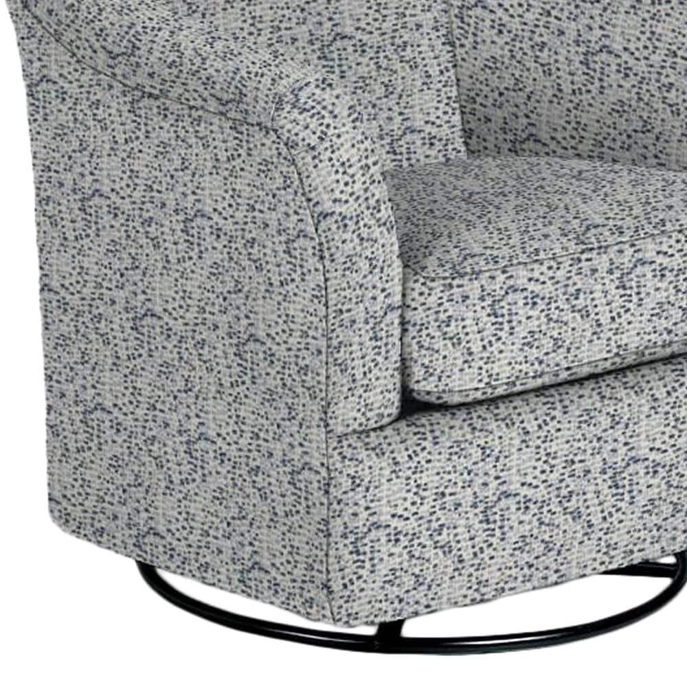 Best Home Furnishings Darby Swivel Glider Chair in Lapis, , large