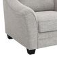 Coaster Tomkins Arm Chair in Light Grey, , large