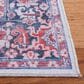 Safavieh Serapi 6"7" x 9" Blue and Rust Area Rug, , large