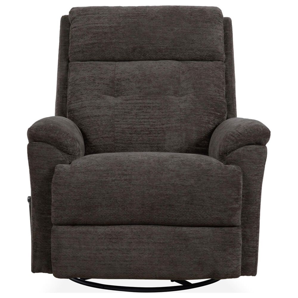 Flexsteel Sophisticated Manual Swivel Gliding Recliner in Steel, , large