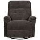 Flexsteel Sophisticated Manual Swivel Gliding Recliner in Steel, , large