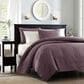Hampton Park Quebec 3-Piece Full/Queen Quilt Set in Purple, , large