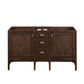 James Martin Addison 60" Double Bathroom Vanity Base Only in Mid Century Acacia, , large