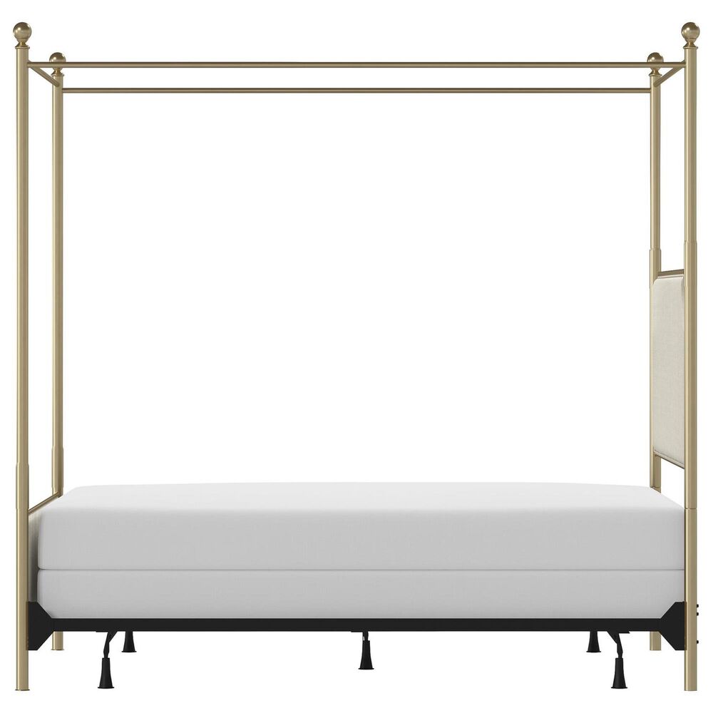 Richlands Furniture McArthur Queen Canopy Bed in Beige, , large