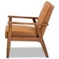 Baxton Studio Sorrento Lounge Chair in Tan, , large
