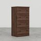 Lemoore Essentials 23" 4-Drawer Chest in Aspen Oak, , large