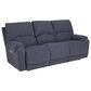 HomeStretch Showtime Power Reclining Sofa with Drop Down Table in Graphite, , large