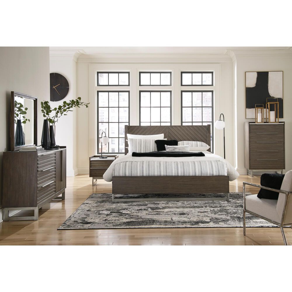 Ashley Arkenton 2-Drawer Nightstand in Grayish Brown and White, , large