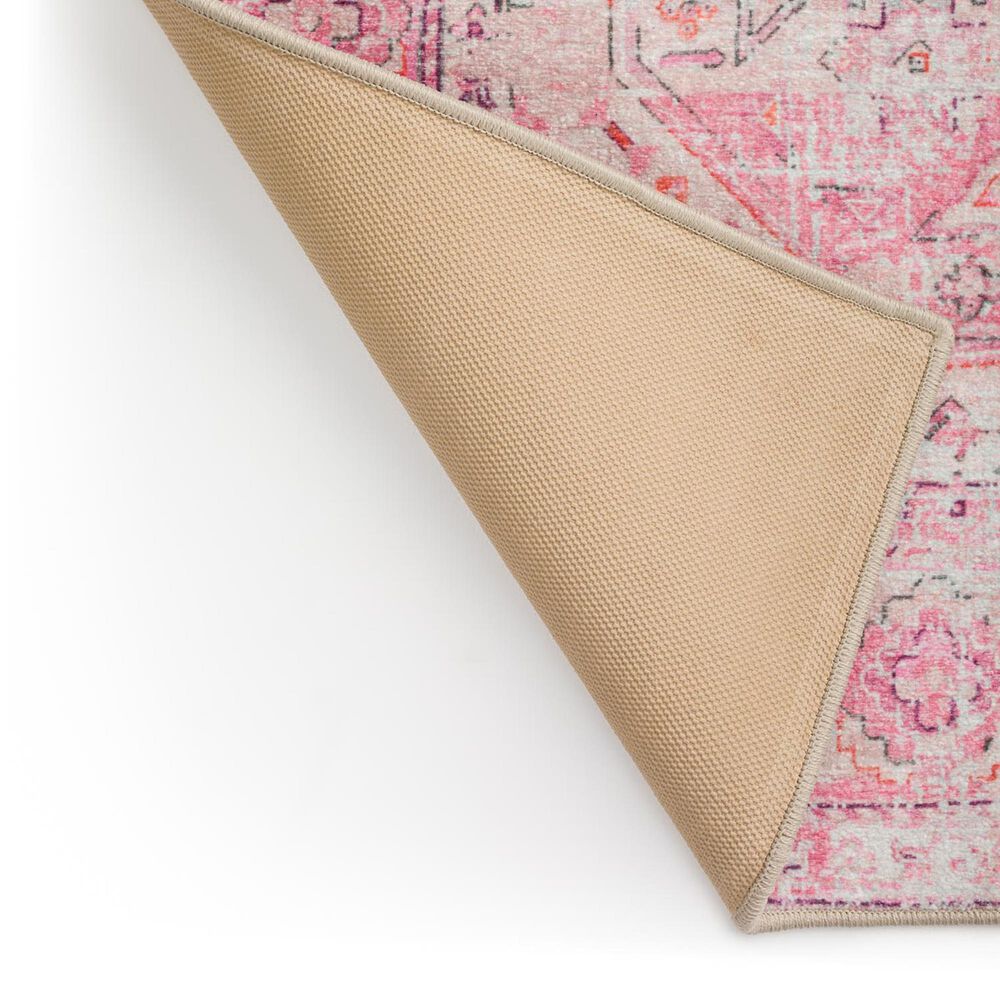 Dalyn Rug Company Jericho 2&#39;6&quot; x 8&#39; Rose Indoor/Outdoor Runner, , large