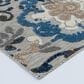 Central Oriental Fontana Pakuna 5"3" x 7" Gray and Blue Area Rug, , large