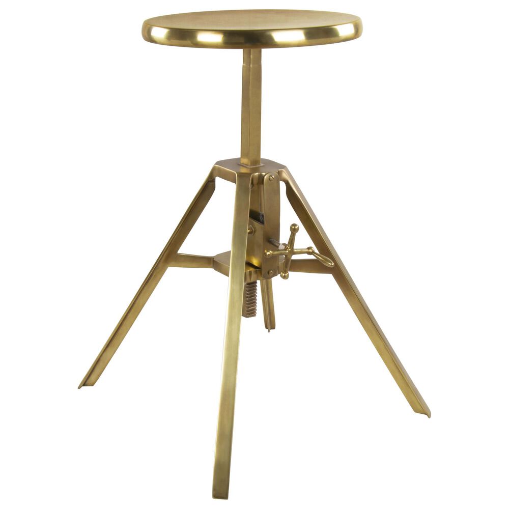 Zuo Modern Mercy Stool in Silver, , large