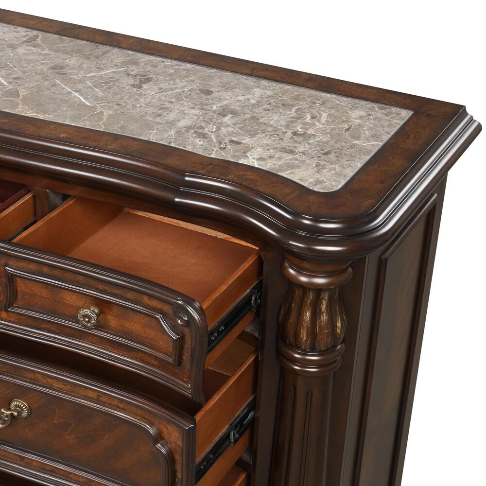 New Heritage Design Bella Note Dresser Only in Mahogany, , large