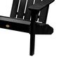 Highwood USA Classic Westport Adirondack Chair in Black (Set of 2), , large