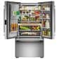 KitchenAid 23 Cu. Ft. Counter-Depth French Door Refrigerator in Fingerprint Resistant Stainless Steel, , large