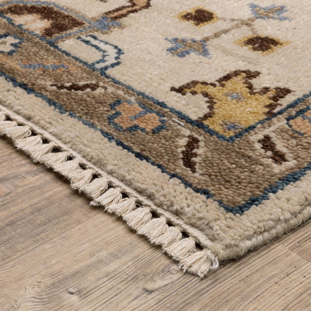 Oriental Weavers Majorca Ivory and Multicolor 6&#39; x 9&#39; Area Rug, , large