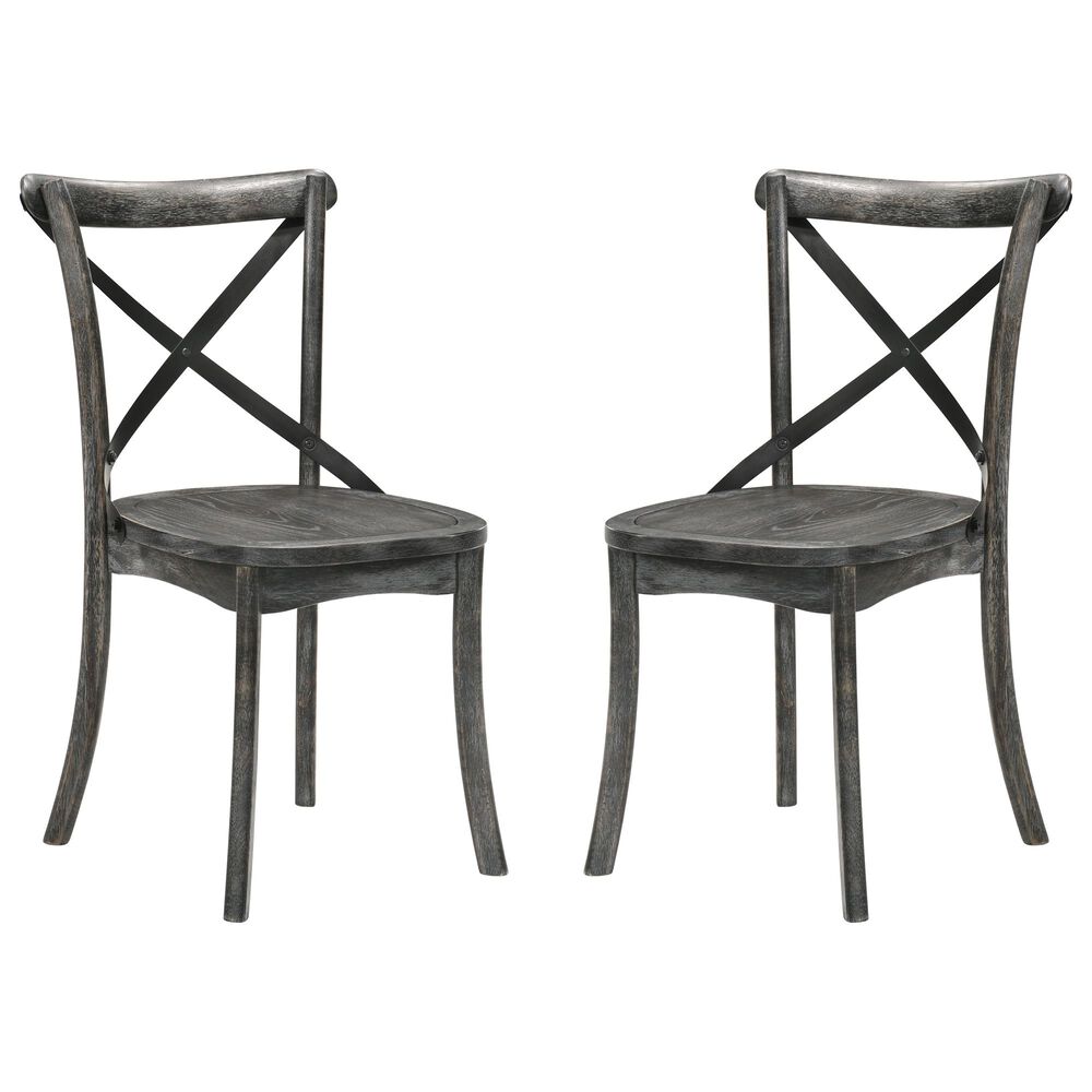 Gunnison Co. Kendric Side Chair in Rustic Gray (Set of 2), , large