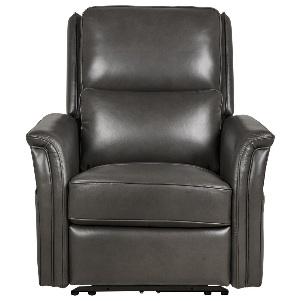Sienna Designs Leather Power Recliner in Charcoal, , large