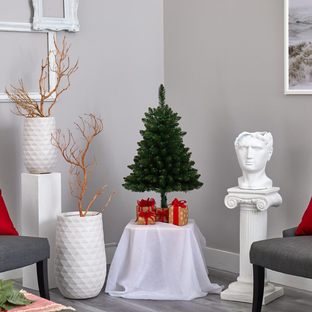 Nearly Natural Inc 3' Northern Rocky Spruce Artificial Christmas Tree