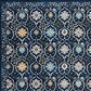 Safavieh Evoke 2"2" x 7" Royal Blue and Ivory Runner, , large