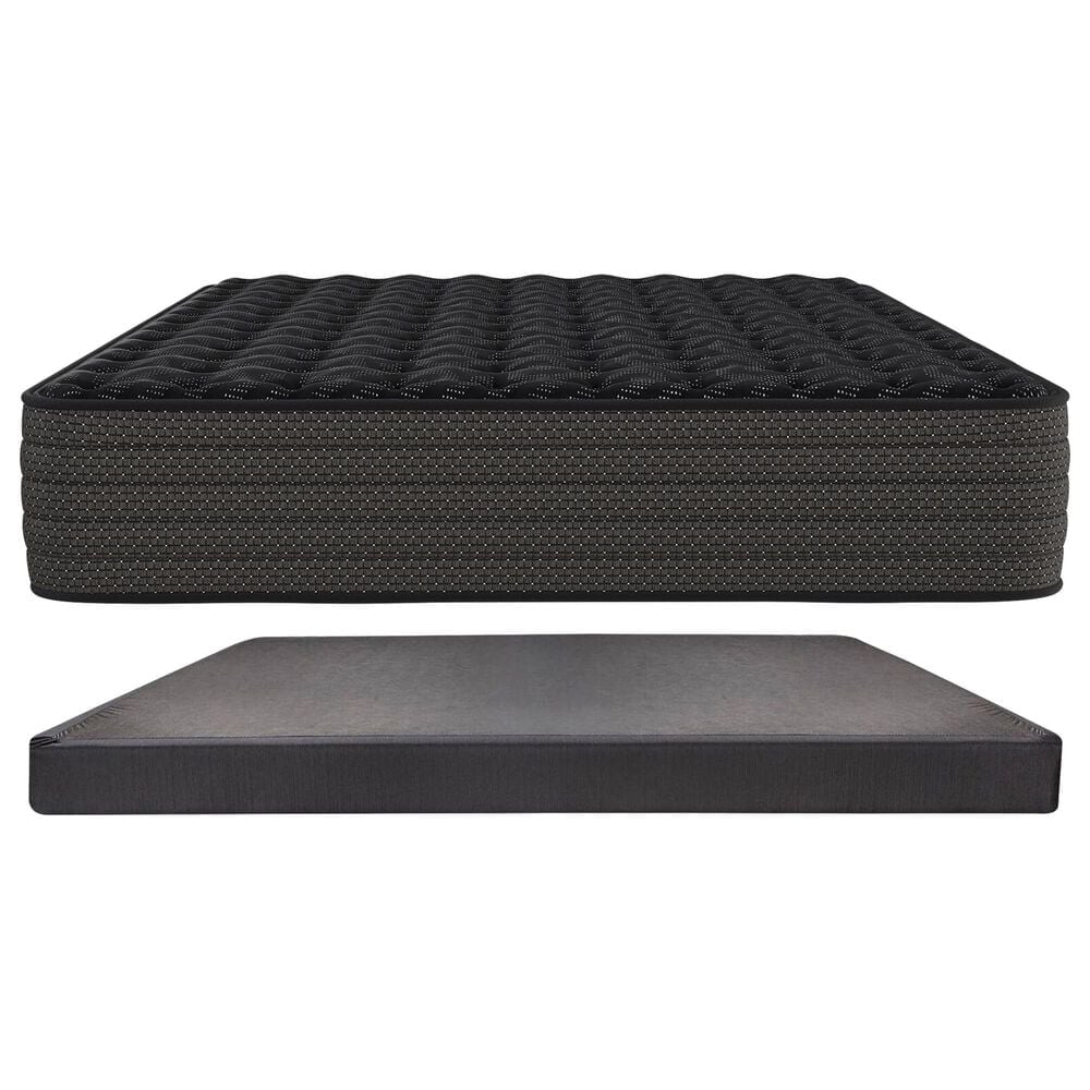 Estate Extra Firm Twin Mattress with Low Profile Box Spring, , large